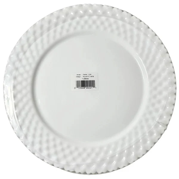 Prime Source - Platter Round P Wht 12.63IN 12EA