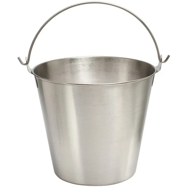 Winco - Utility Pail Stainless Steel 12x13 QT