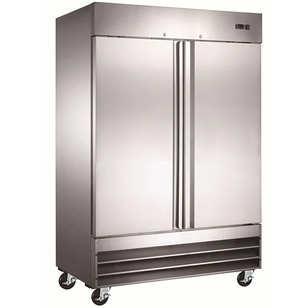 Canco - Double Solid Door 54" Wide Stainless Steel Freezer EA