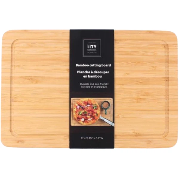 Ity International - Small Bamboo Cutting Board EA