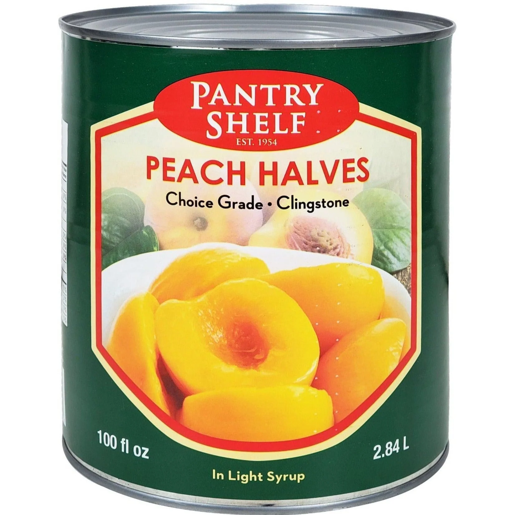 Pantry Shelf - Peach Halves — Case (6 x 2.84 L)
