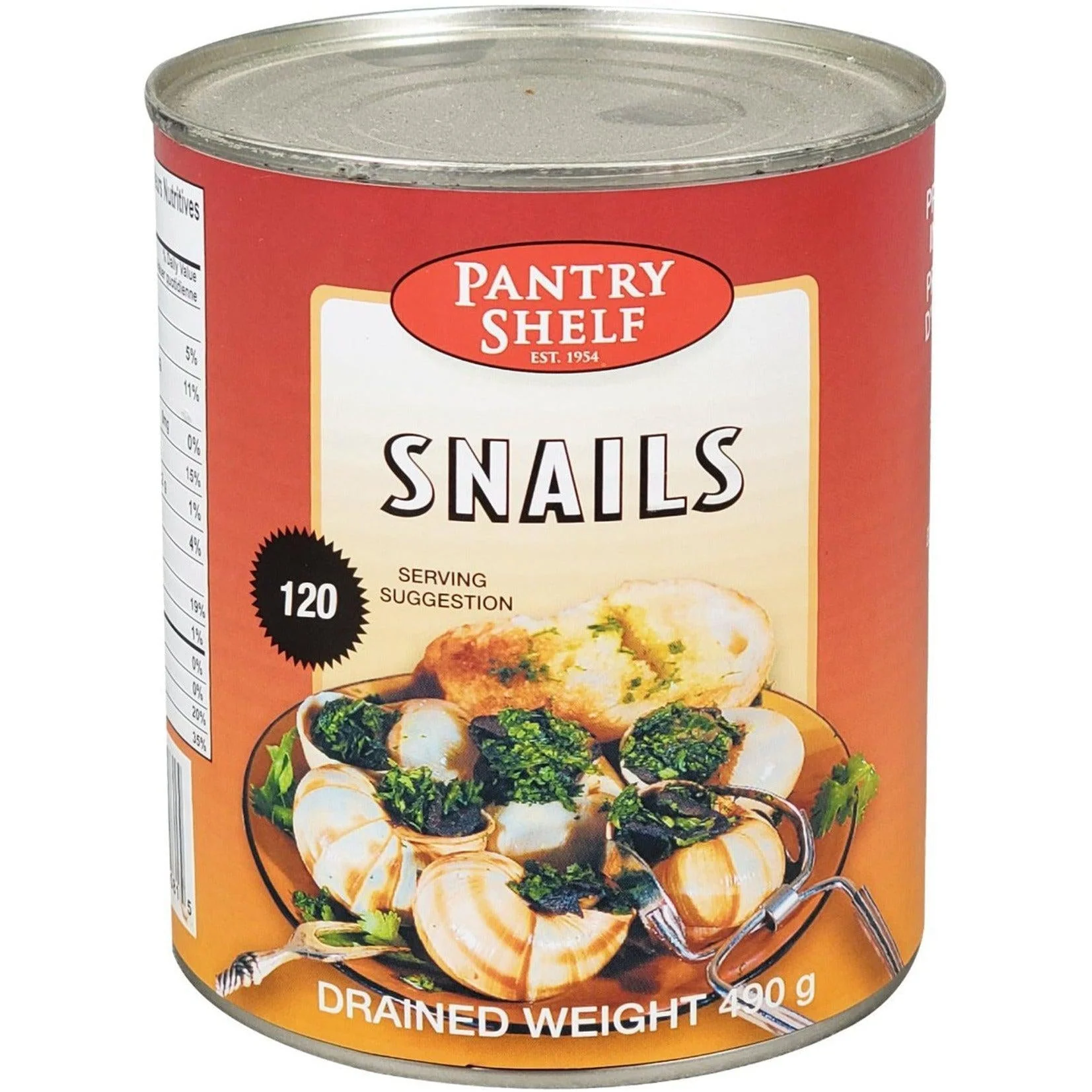 Pantry Shelf - Escargots (Snails) — Each (490 G)