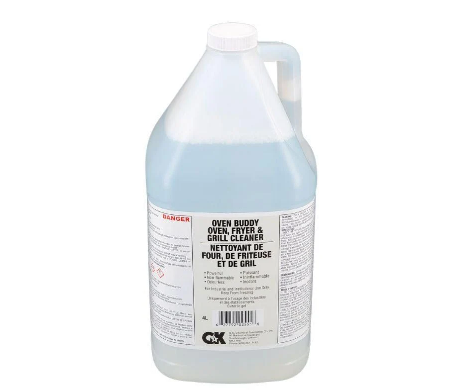 GK - Fryer & Grill Cleaner - Oven Buddy — Case (4 x 4 L)
