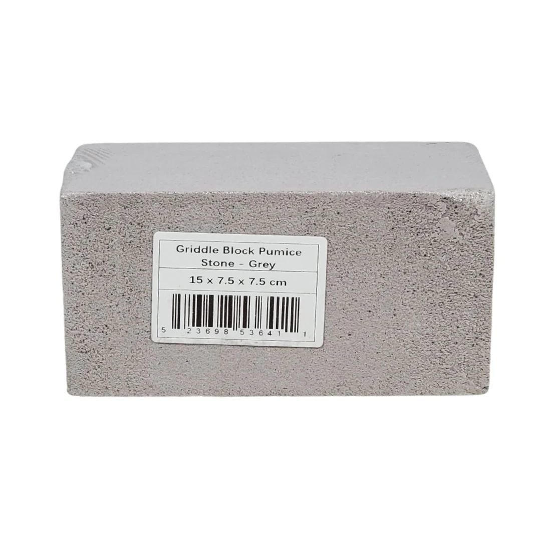 Grill Brick - Grey - 15x7.5x7.5cm - GB01 — Pack (1 CT)