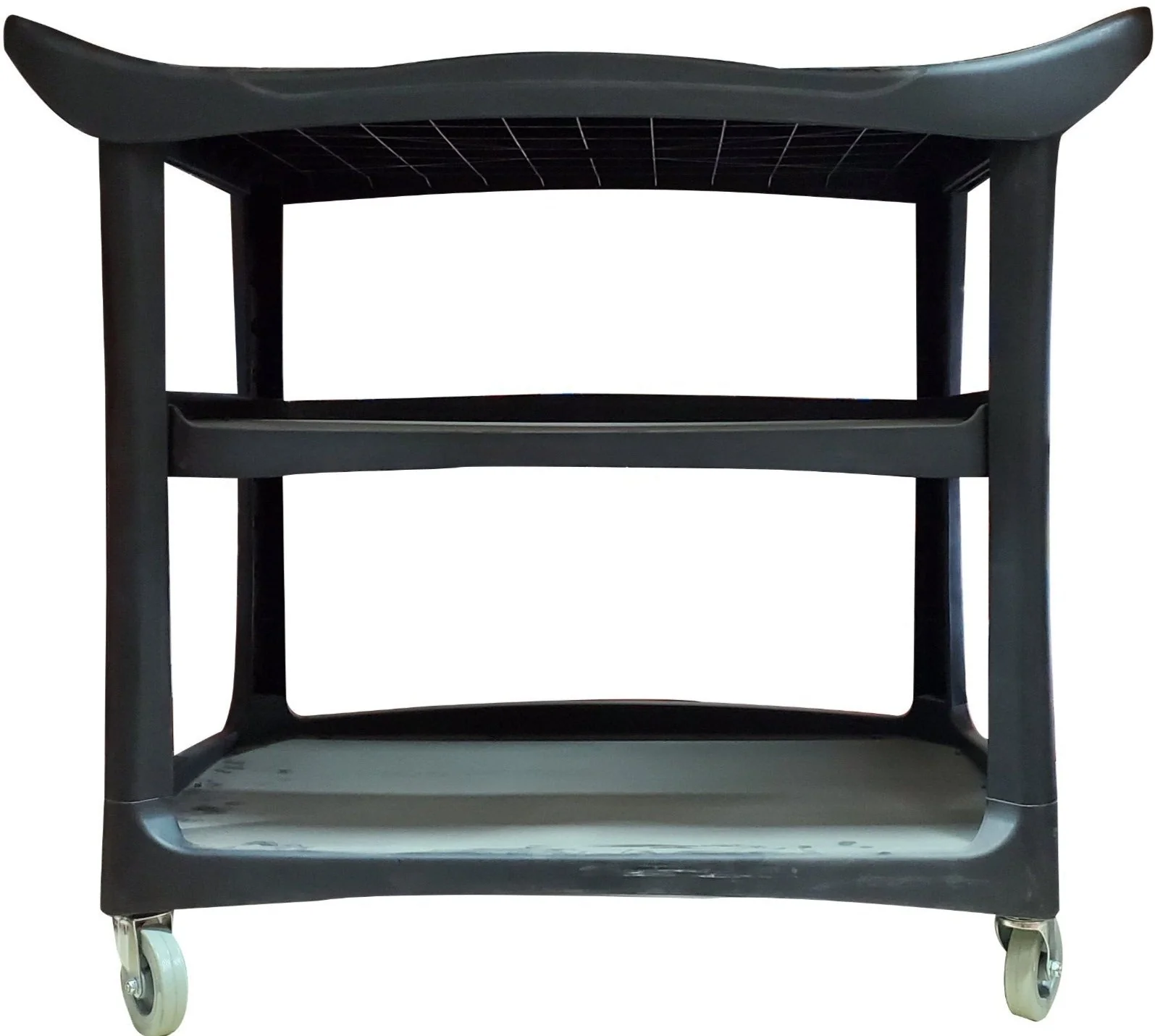Spartano - X-Large ( 111*52*94 cm) 3 Shelf Trolley, Black - 4901