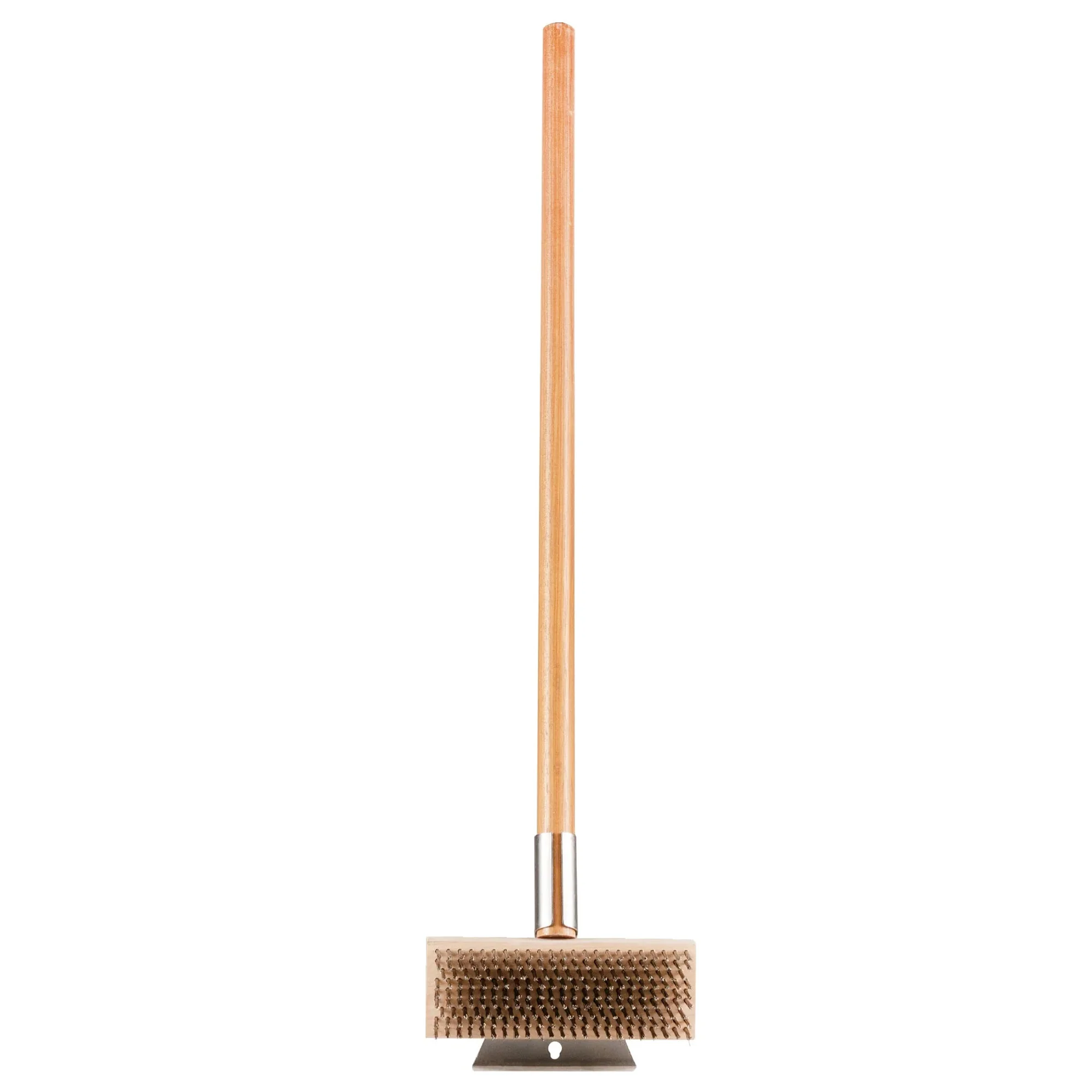 Felton CHEF204 Oven And Grill Brush With Scraper - 30" Handle, Stainless Steel Wire