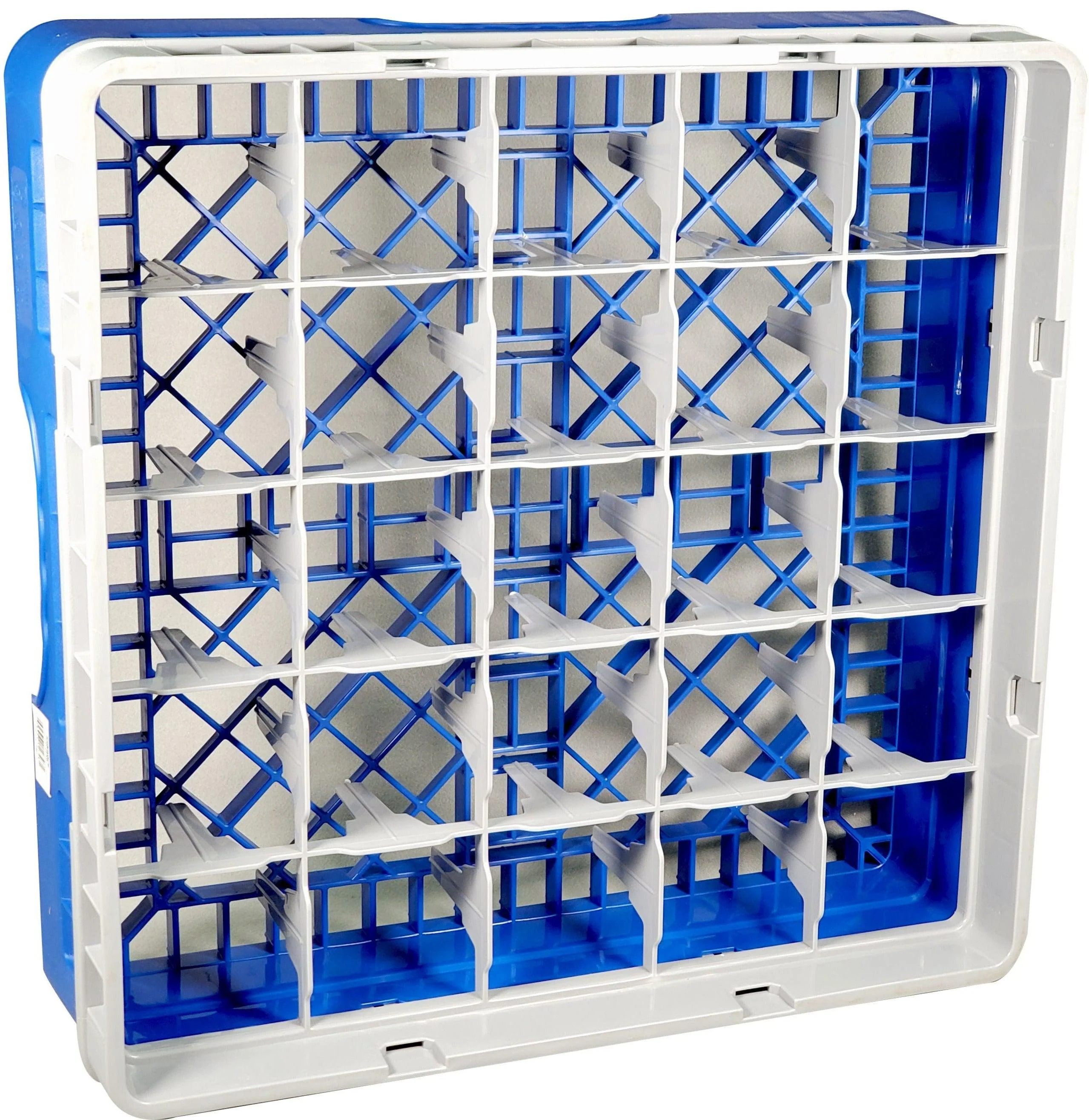 25 Compartment Glass Rack (50x50x14.3Cm) — Pack (1 CT)