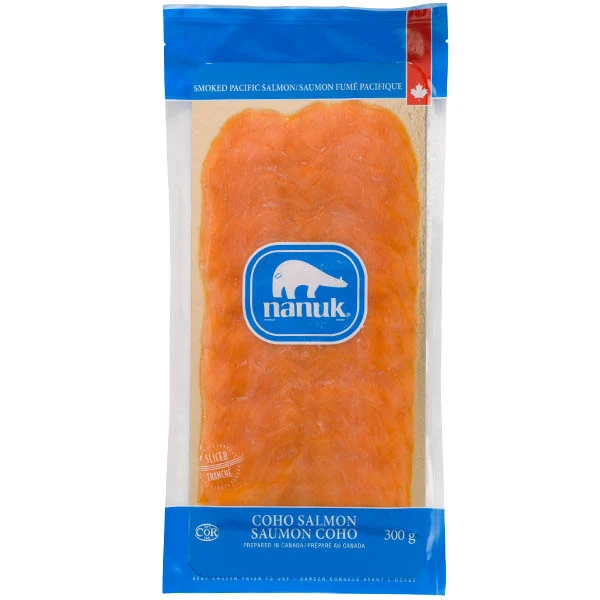 Nanuk - Sliced Smoked Coho Salmon 300GR