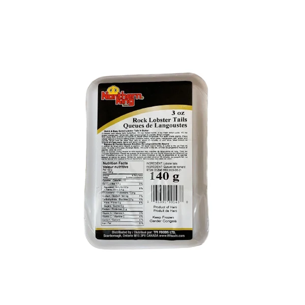 Northking - Rock Lobster Tails Tray Vp 3OZ 2PCS
