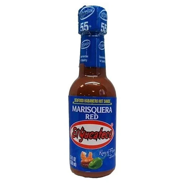 El Yucateco - Marsiquera Red/ Seafood Habanero Hot Sauce 120ML
