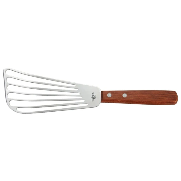 Winco - Fish Spatula With Wood Handle EA