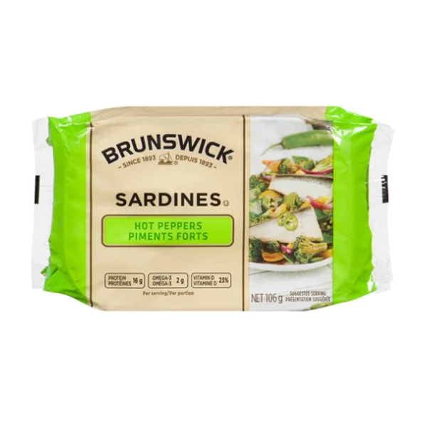 Brunswick - Sardines Tabasco Pepper 18x106 GR