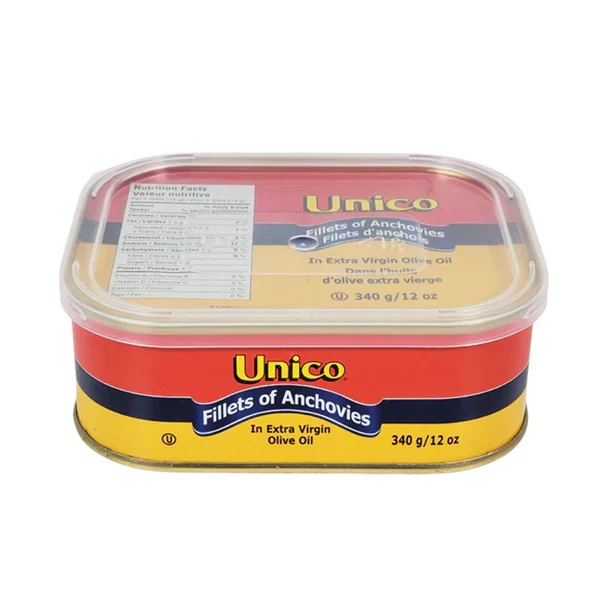 Unico - Flat Anchovies Fillets 24x340 GR