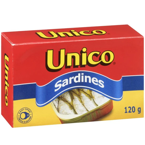 Unico - Plain Sardines 24x120 GR