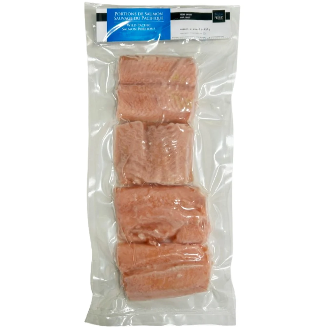 Oceanic Fisheries - Pacific Salmon Loins 4OZ 10x1 LB