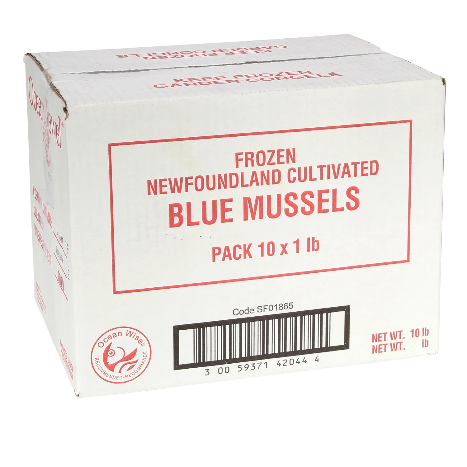 Ocean Jewel - Cooked Blue Mussels 20/25CT 10x1 LB