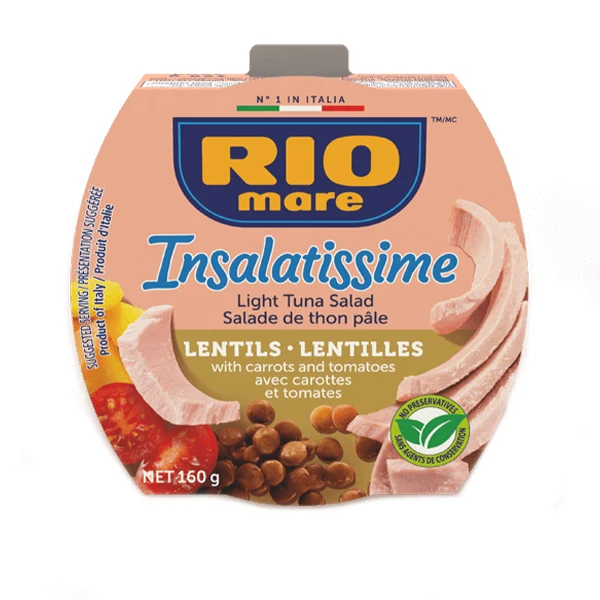 Rio Mare - Insalatissime Lentils 160GR