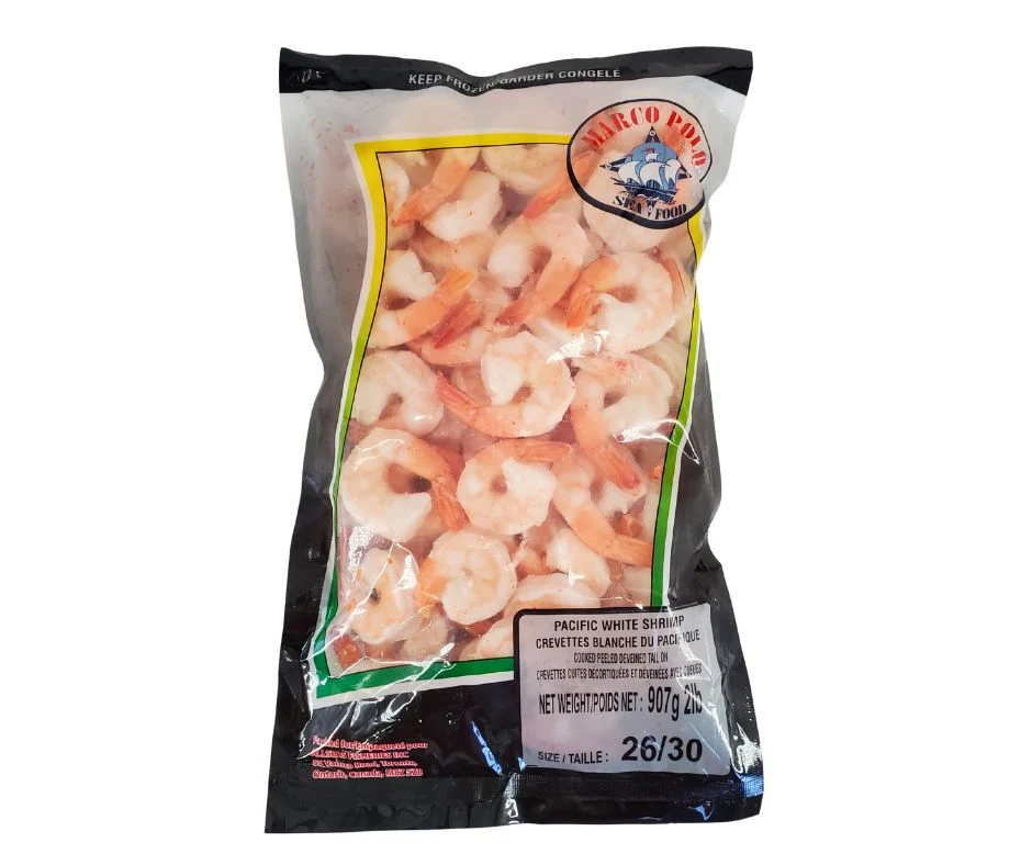 Marco Polo - 26-30 Cooked P & D Tail On Shrimp — Each (2 LB)
