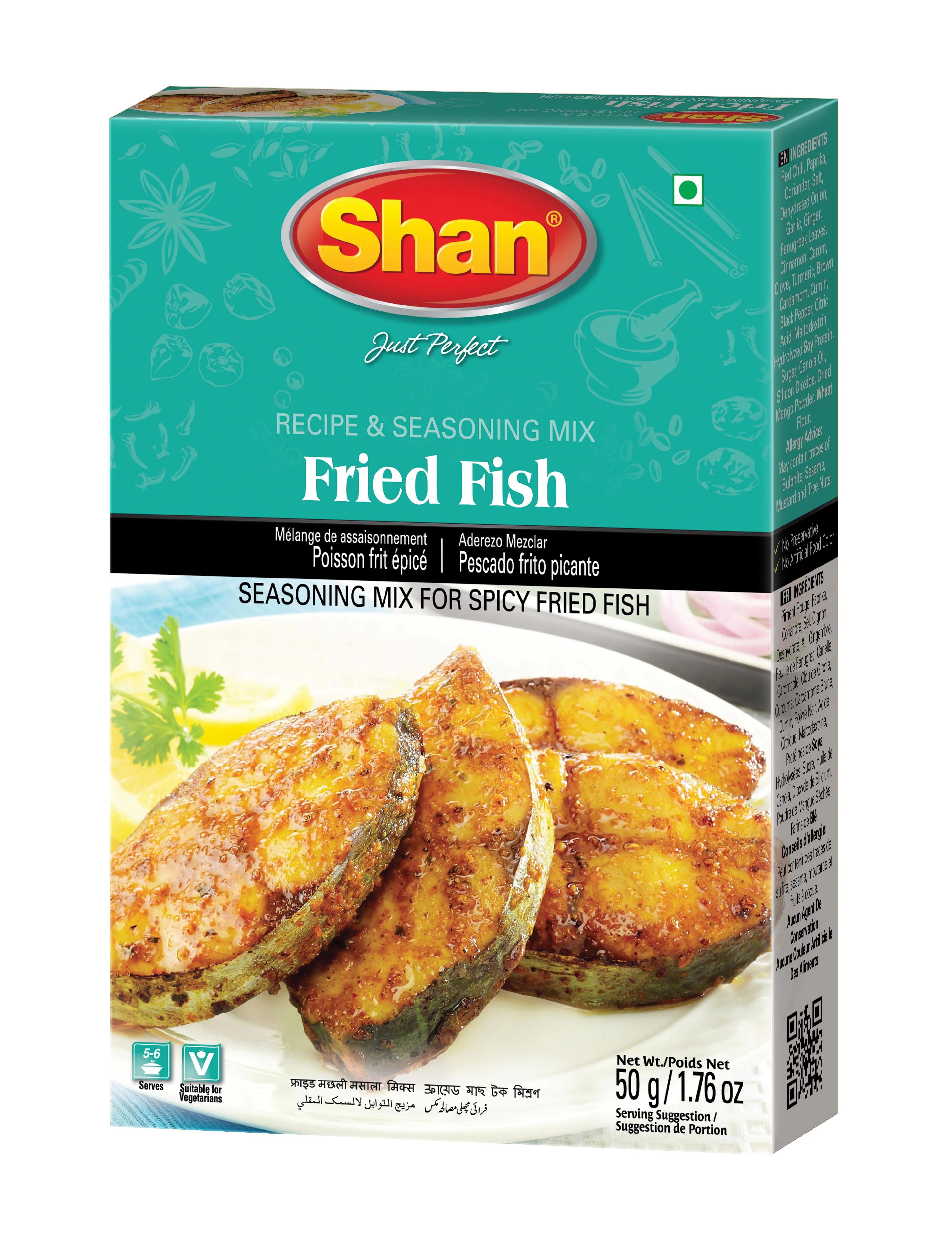 Shan - Fried Fish Masala — Case (6 x 50 G)