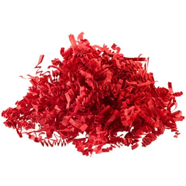 Red Crinkle Cut Paper 40LB