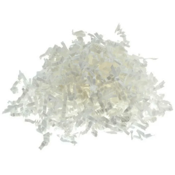 White Crinkle Cut Paper 1LB