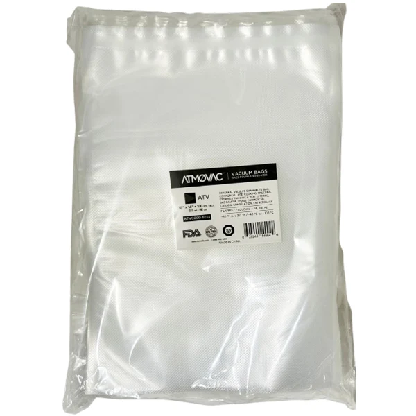 Atmovac - 10"x14" Channelled Vacuum Bags 10x100 CT