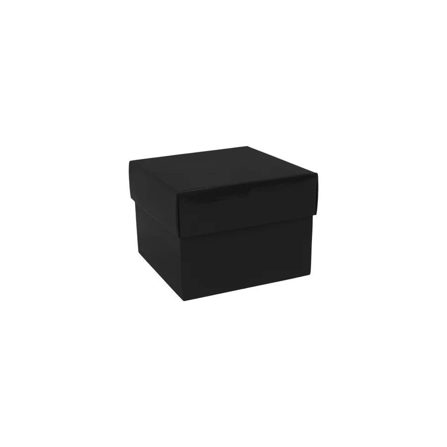 LUV2PAK - 8x8x6IN Habitat Display Box Black 1CT