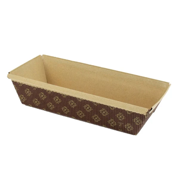 Novacart - Rectangular Baking Mold 7"X3" 75SLEEVE