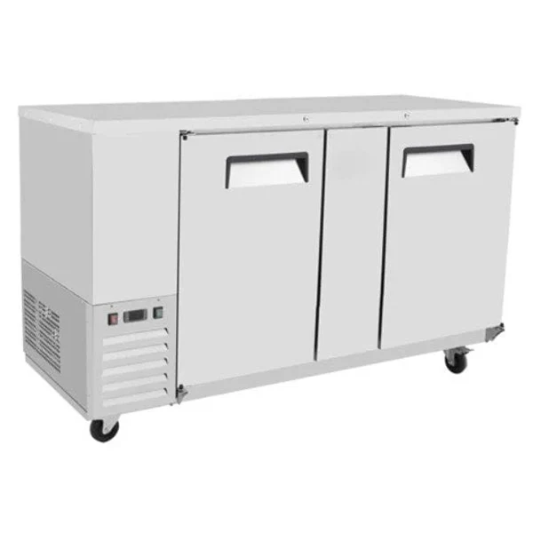 Suttonaire - MBB59 58" Double Solid Door Back Bar Cooler EA