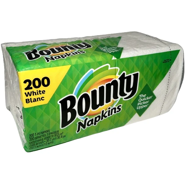 Bounty - Quilted Napkins 8x200 CT