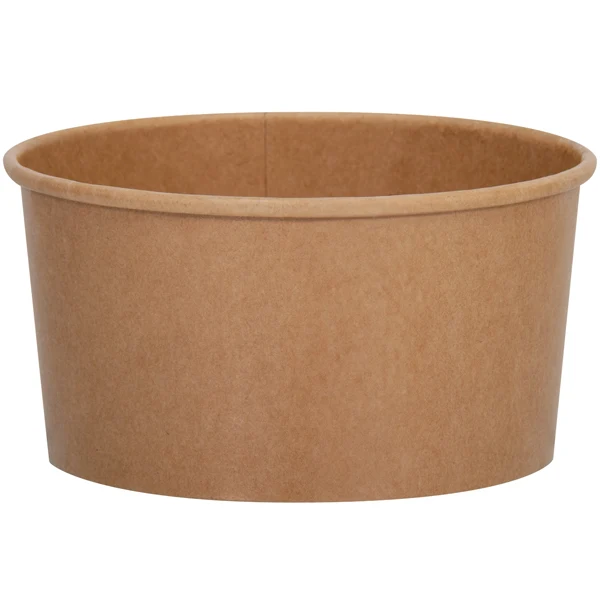Dart - Kraft Squat Paper 32OZ Food Container 6x50 EA