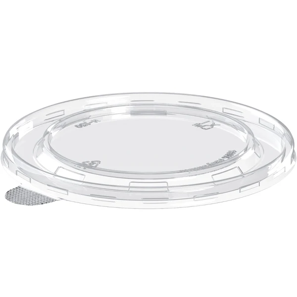Dart - Clear Flat Vented Lid PP 50EA