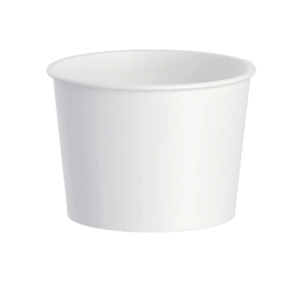 Solo - White 10oz Paper Food Container 20x50 EA