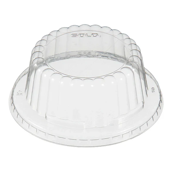 Dart - Solo Dome Lid NO Hole 6/8/10oz 10x100 EA