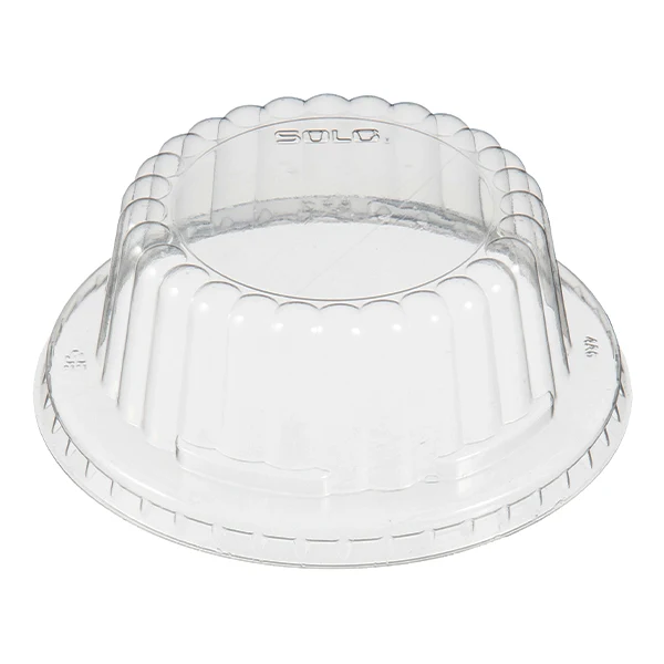 Dart - Solo Dome Lid NO Hole 6/8/10oz 100EA