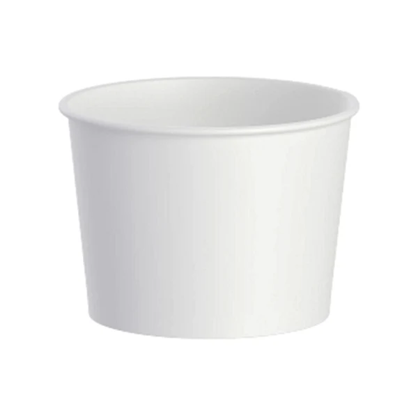 Solo - White 10oz Paper Food Container 50EA