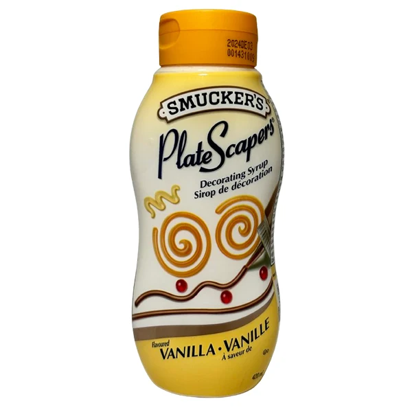 Smuckers - Plate Scrapers Vanilla 420ML