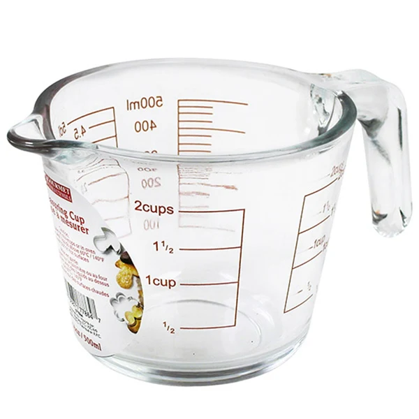 Gourmet Kitchen - Measuring Cup Glass 2CUP 500 ML