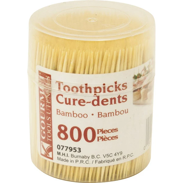 Gourmet Kitchen - Toothpicks Bamboo 800 PC