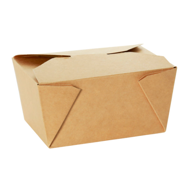 Cafe Express - Kraft Take-Out Box #1 6x50 CT