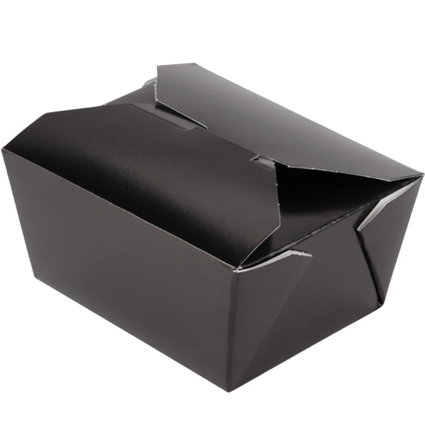 Cafe Express - Black Take Out Box #1 300 CT