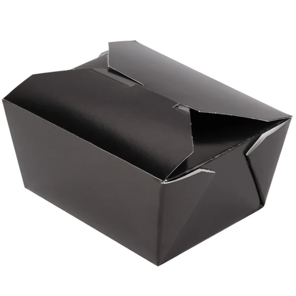 Cafe Express - Black Take-Out Box #3 4x50 CT