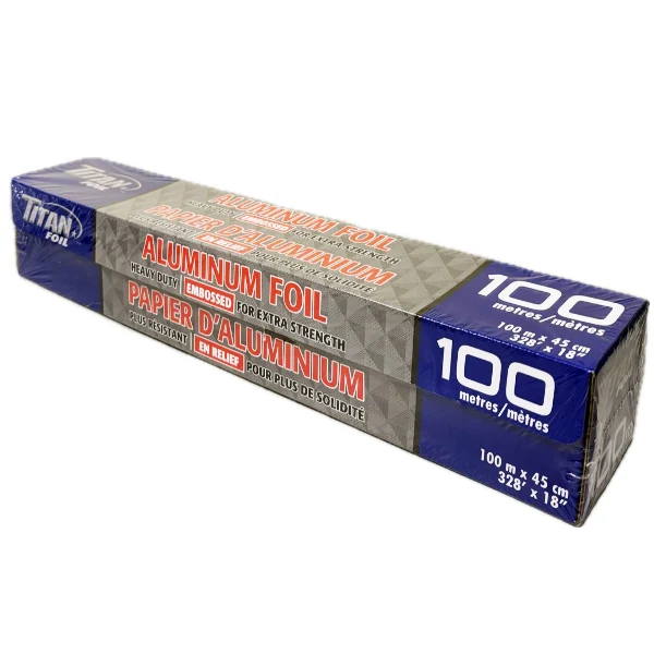 Titan - Heavy Duty Aluminum Foil 45CMx100M