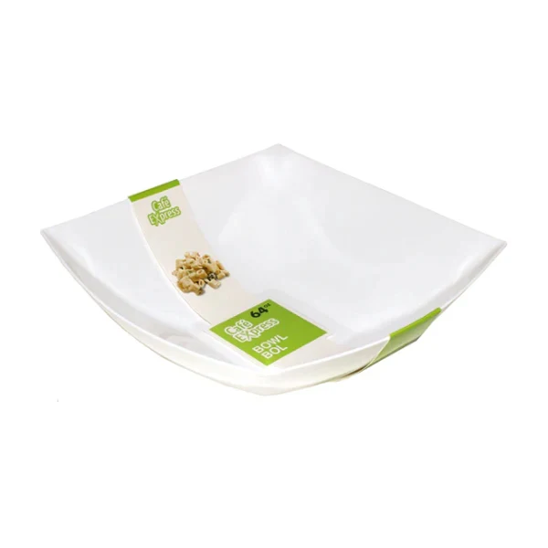 Cafe Express - Square Bowls Clear 64OZ 24EA