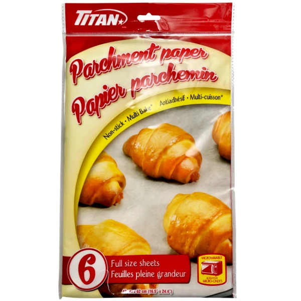 Titan - Baking Paper 41.6CMX61.9CM 6PK