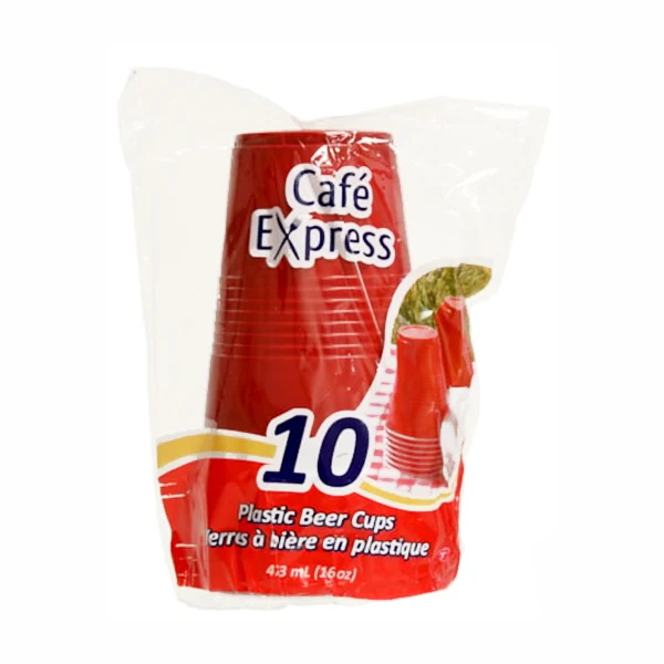 Cafe Express - Exp Red Beer Cup 16oz 50EA