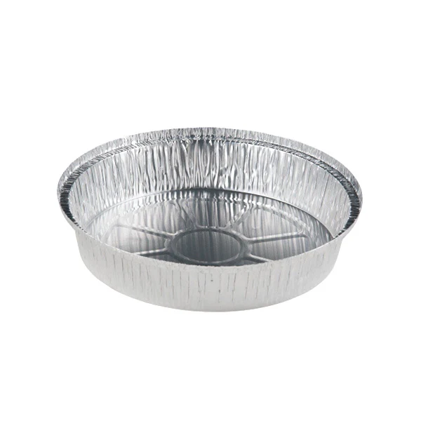 Titan - 9" Round Aluminum Container 10Cnt 4x125 CT