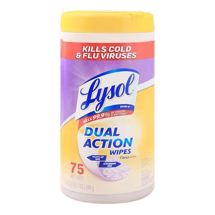 Lysol - Disinfecting Wipes Citrus Scent 35 CT