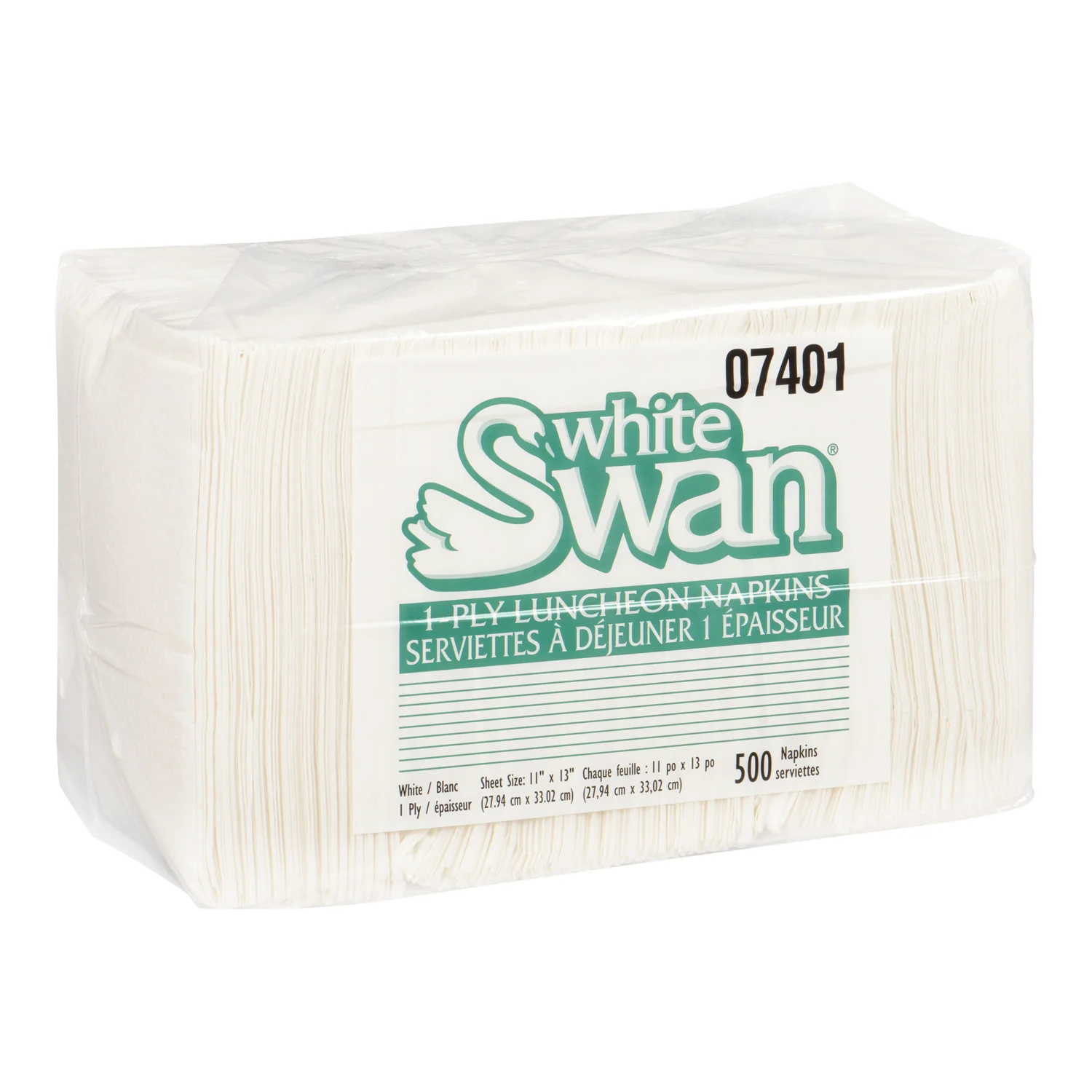 White Swan - Luncheon Napkins 500EA