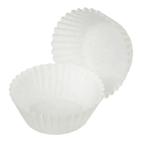 Lapaco - 2-1/2" White Baking Cups L250100 10x1000 EA